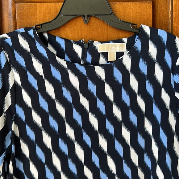 Blue/White Michael Kors Dress - Picture 3 of 9